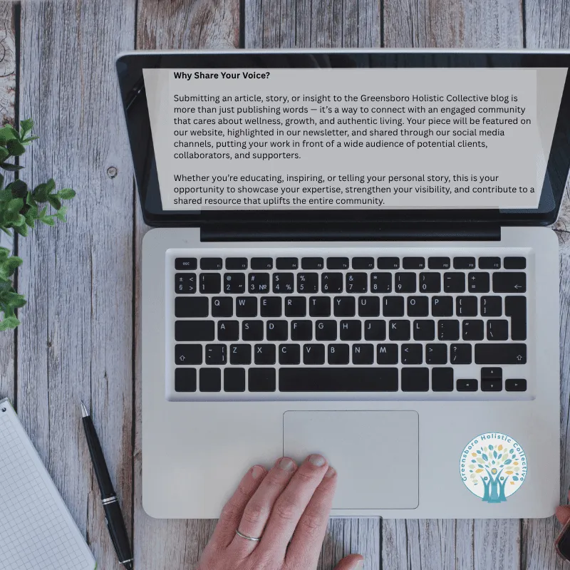 Submit an Article to Greensboro Holistic Collective