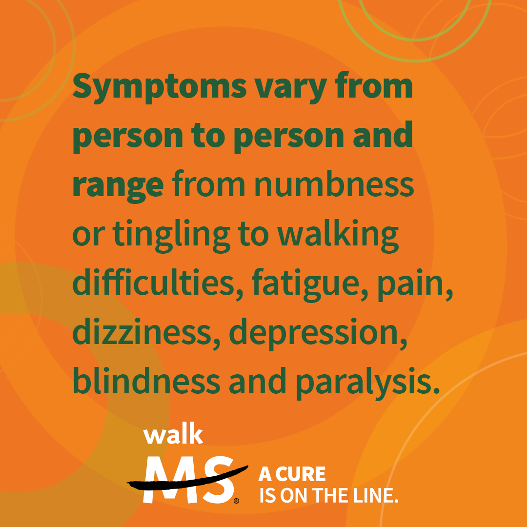 Participants walking together in the MS Walk Triad event.