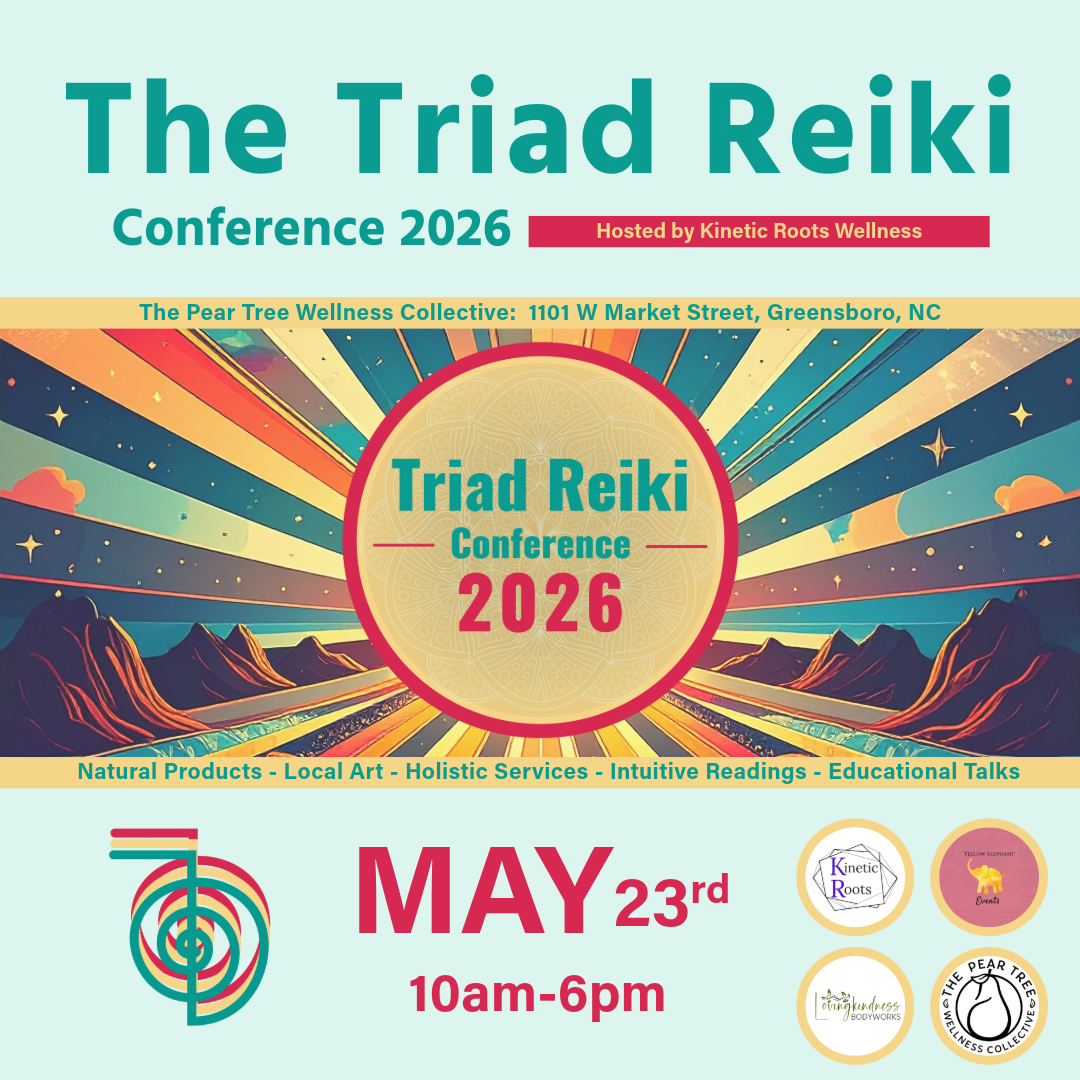 Triad Reiki Conference event graphic