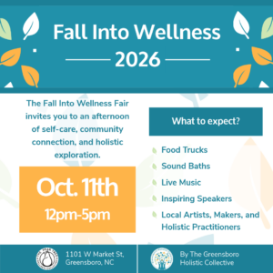graphic of the Fall Into Wellness Fair 2026