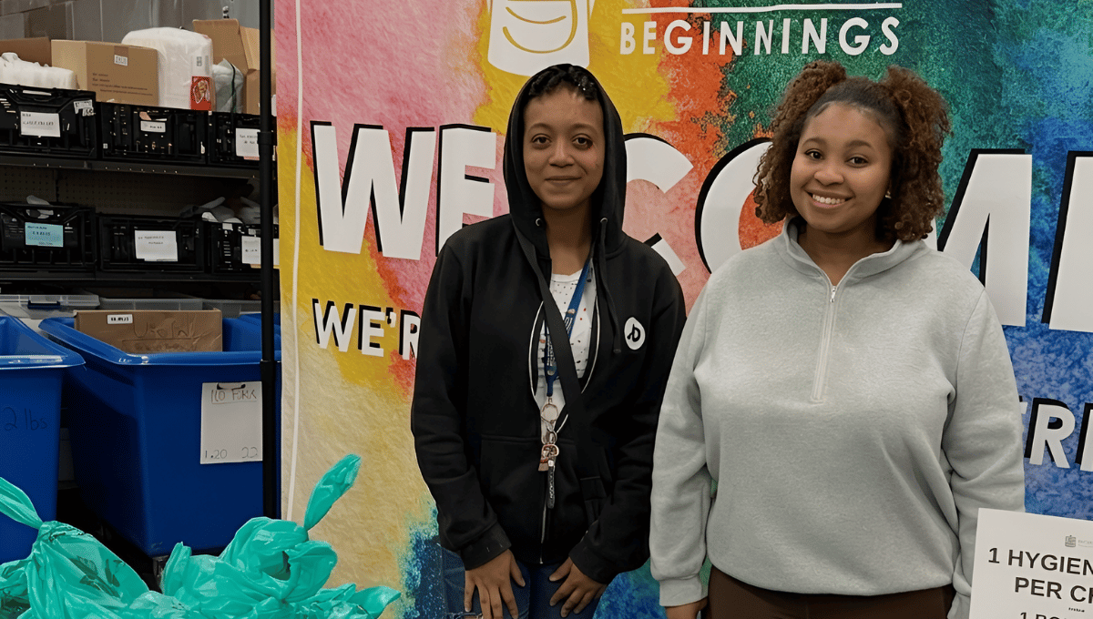 BackPack Beginnings community resource center and volunteers