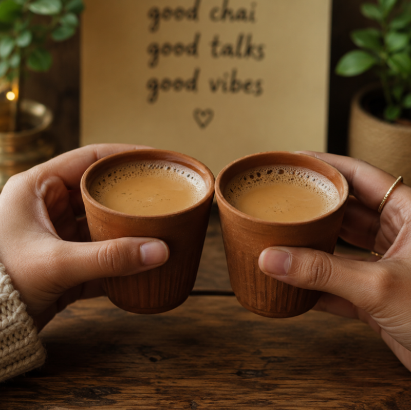 Masala chai ingredients from Root and Rasa